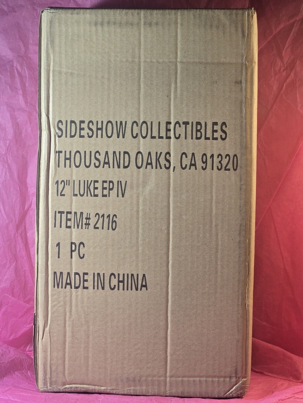 NRFB Sideshow Star Wars Luke Skywalker Ep IV 12" Figure Item #2116